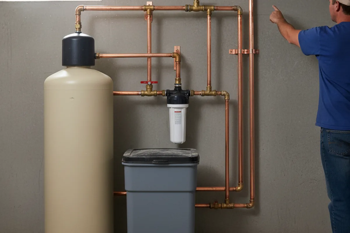 Whole-house water treatment system installed in Nowata